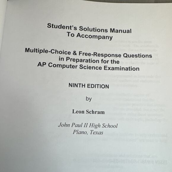 Gridworld Case Study Manuel in Preparation for The AP Computer Scien - VERY GOOD - Picture 4 of 7